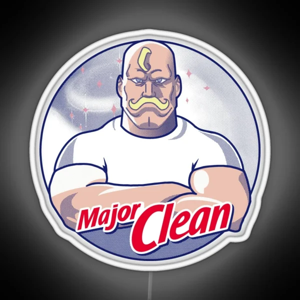 Major Clean RGB Neon Sign