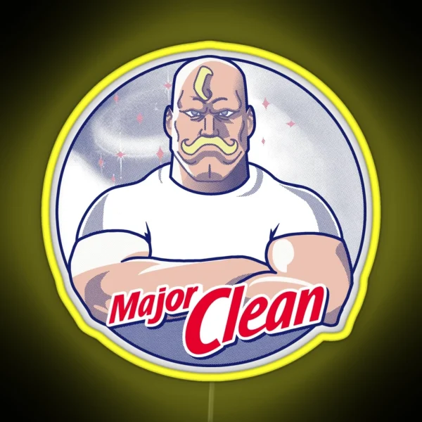 Major Clean RGB Neon Sign