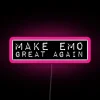 Boldly express your inner emo with this vibrant RGB light