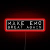 Embracing individuality, embracing life with bold neon art expression.