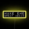 Vibrant Emotionally Expressed RGB Neon Sign for Trendy Teen Bedrooms