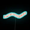 Neon heaven crowded led with vibrant rgb lighting effects