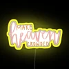 Affordable Customizable Color-Changing Heaven Crowded LED Neon Sign Display Ideas