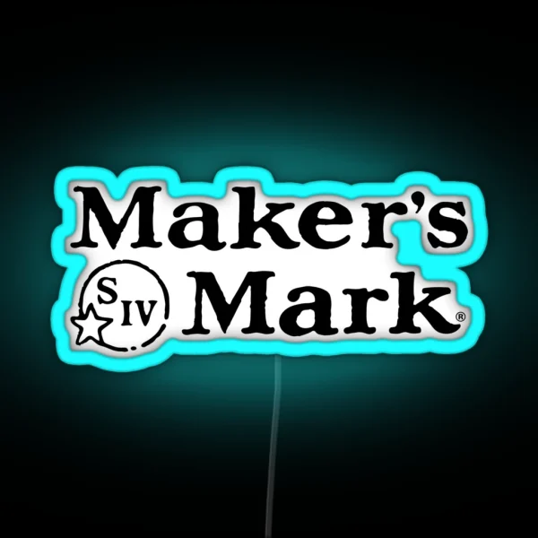 Maker S Mark Bourbon RGB Neon Sign