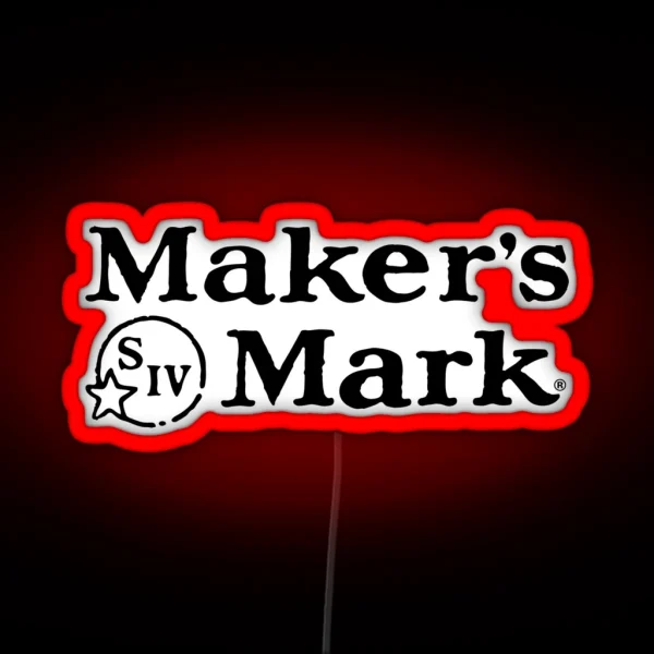 Maker S Mark Bourbon RGB Neon Sign