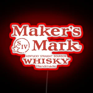 Maker S Mark Bourbon RGB Neon Sign