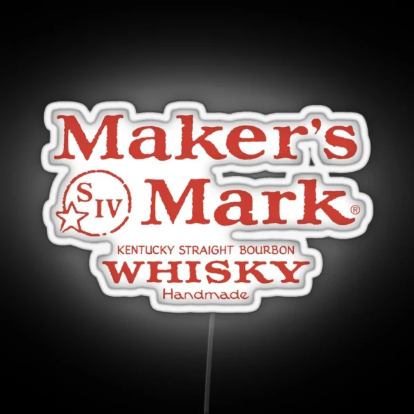 Maker S Mark Bourbon RGB Neon Sign