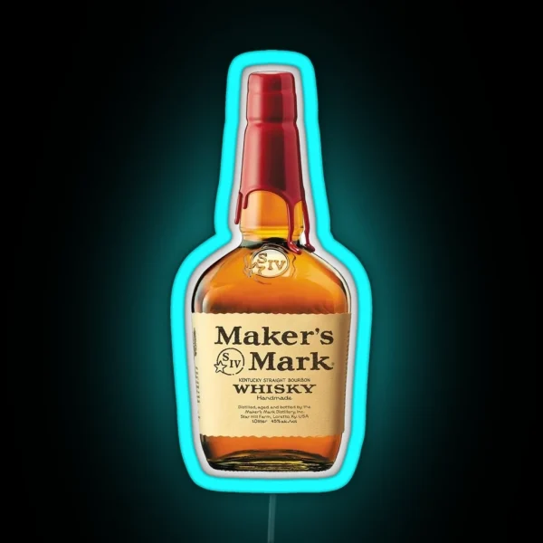 Maker S Mark Whisky RGB Neon Sign