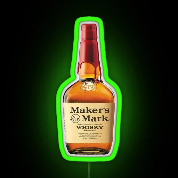 Maker S Mark Whisky RGB Neon Sign