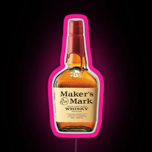 Maker S Mark Whisky RGB Neon Sign