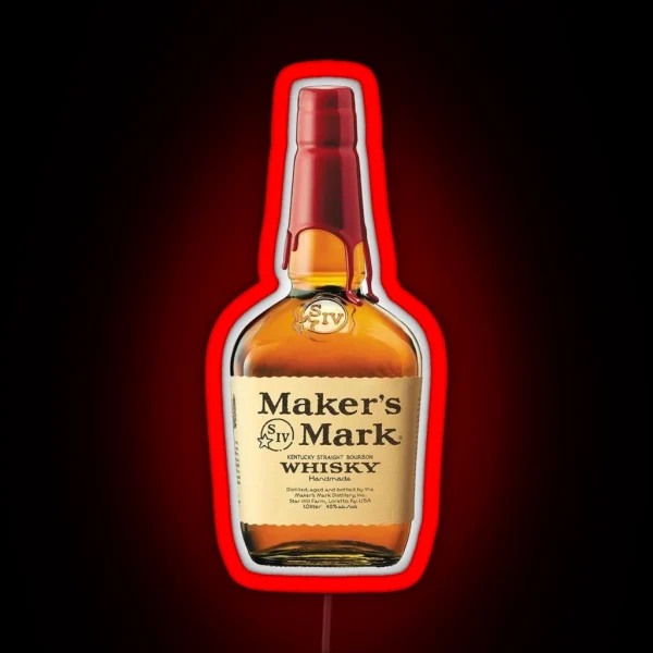 Maker S Mark Whisky RGB Neon Sign