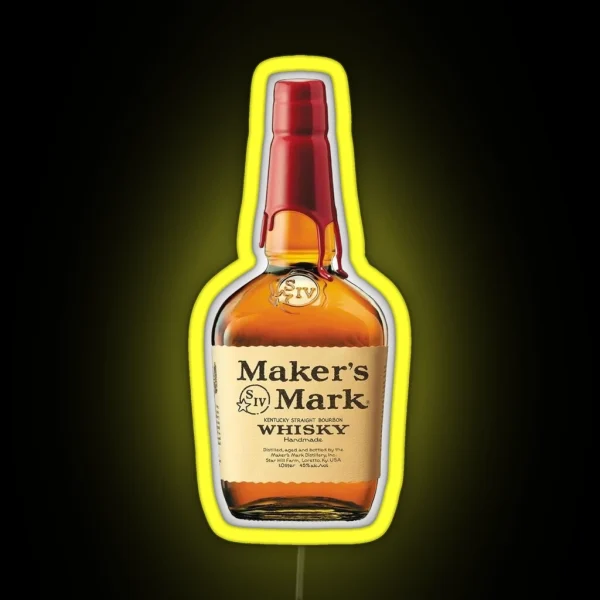 Maker S Mark Whisky RGB Neon Sign