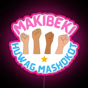 Makibeki RGB Neon Sign