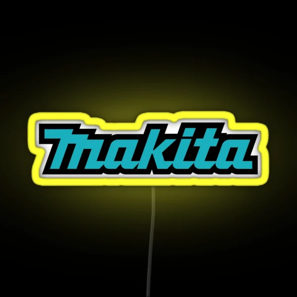 MAKITA HARDWARE MAKITA LOGO MAKITA WORK TOOLS MAKITA TOOL SUPPLY MAKITA RGB Neon Sign