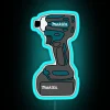 Electrician's Favorite Power Tool Brand Logo in Vibrant Neon Signage