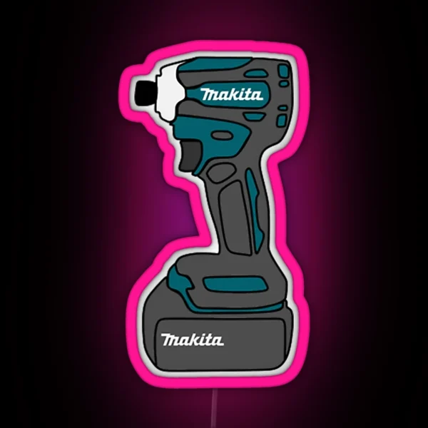 Makita Impact Driver RGB Neon Sign