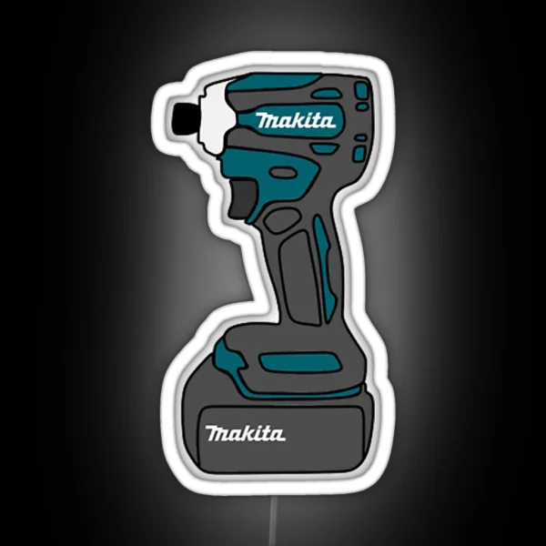 Makita Impact Driver RGB Neon Sign