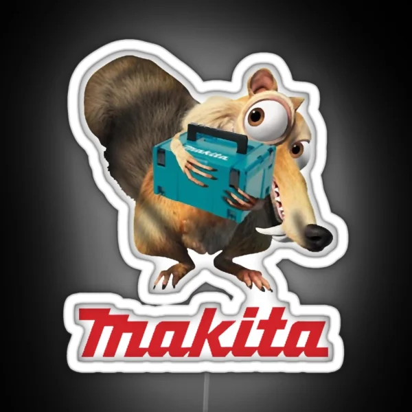 Makita Logo RGB Neon Sign