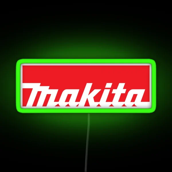 Makita Tools Logo 1 RGB Neon Sign