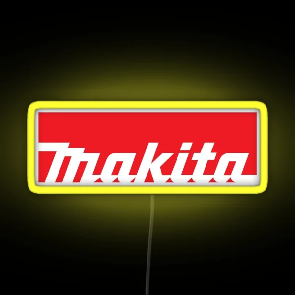 Makita Tools Logo 1 RGB Neon Sign