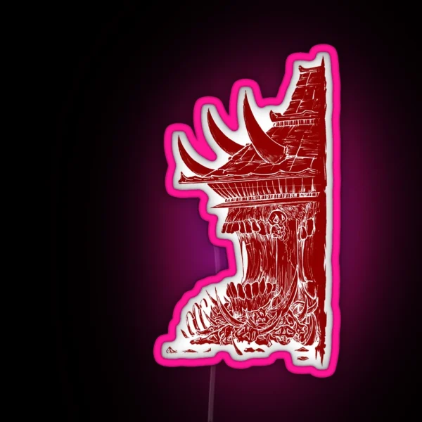 Malevolent Shrine RGB Neon Sign