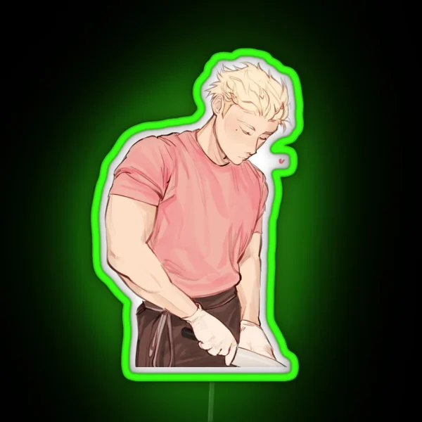 Malewife Knives RGB Neon Sign