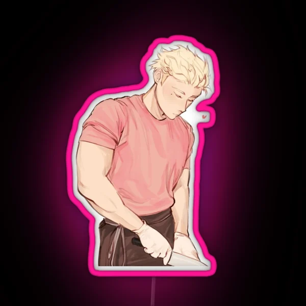 Malewife Knives RGB Neon Sign