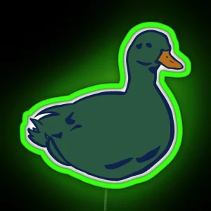 Mallard Duck RGB Neon Sign