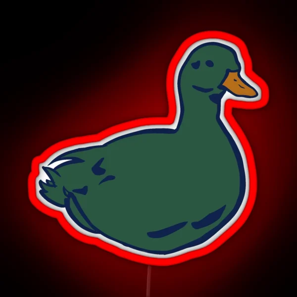 Mallard Duck RGB Neon Sign