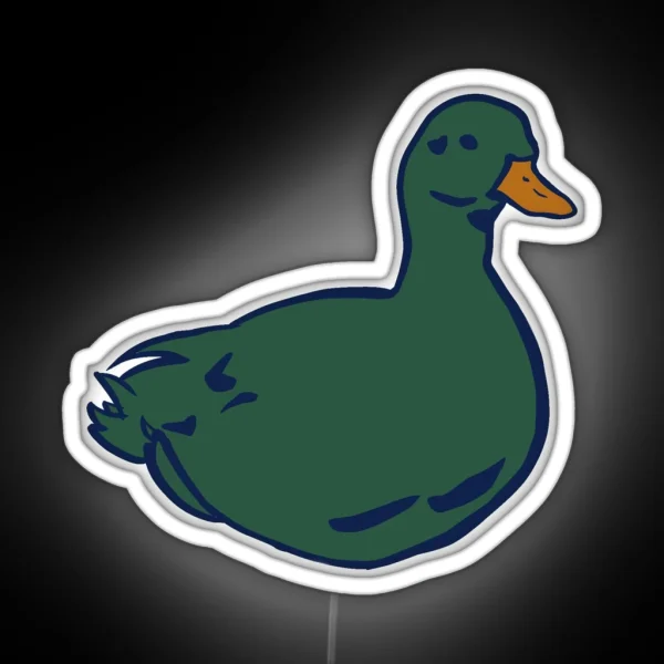 Mallard Duck RGB Neon Sign