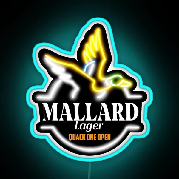Mallard Lager RGB Neon Sign