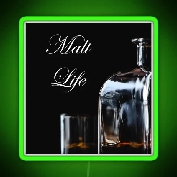 Malt Life V1 RGB Neon Sign