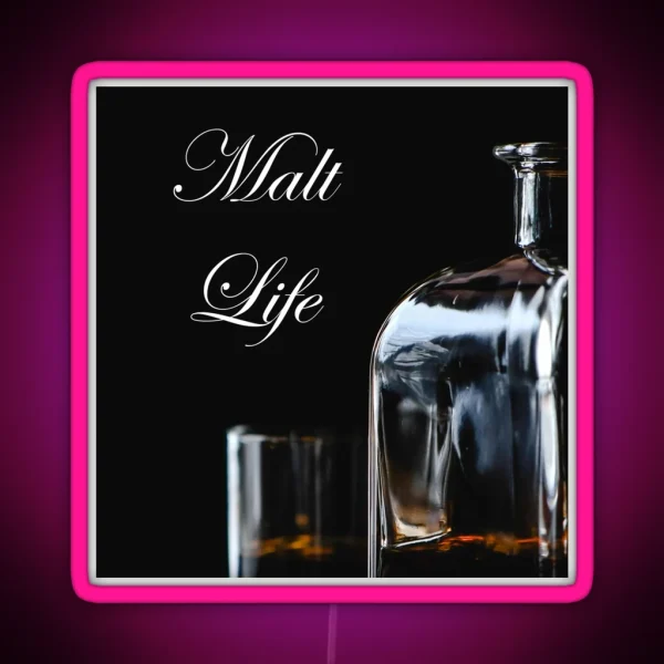 Malt Life V1 RGB Neon Sign