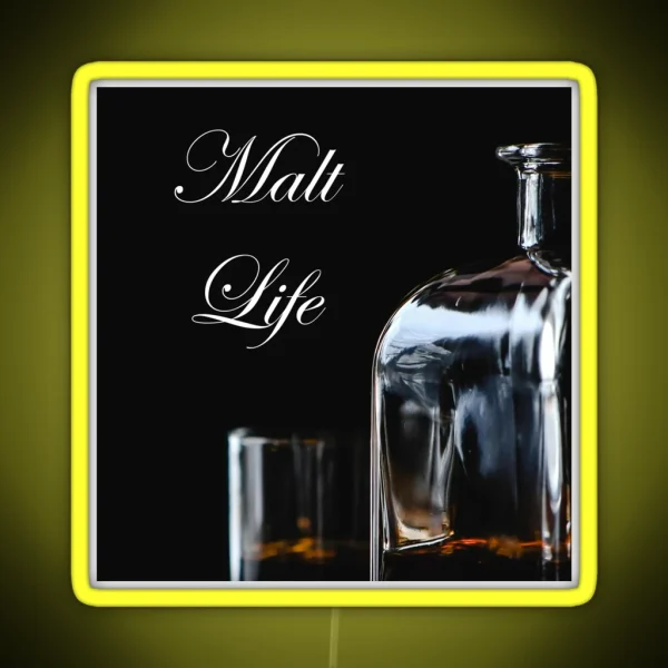 Malt Life V1 RGB Neon Sign