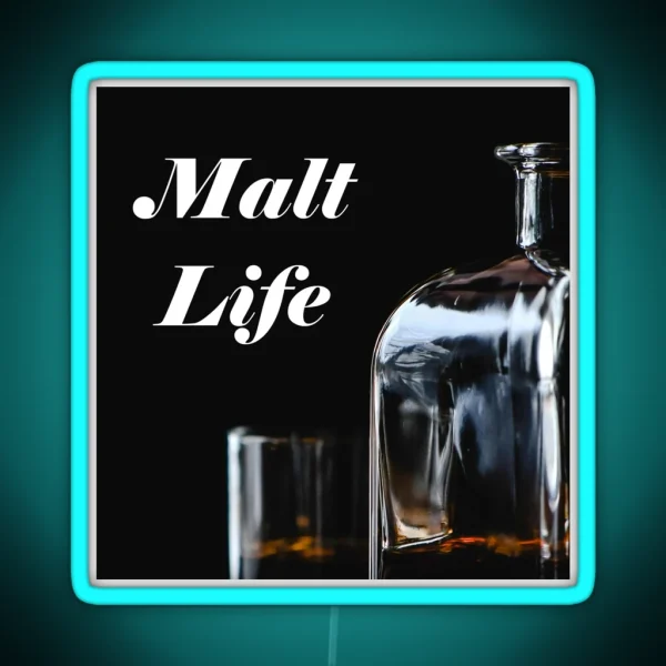 Malt Life V2 RGB Neon Sign