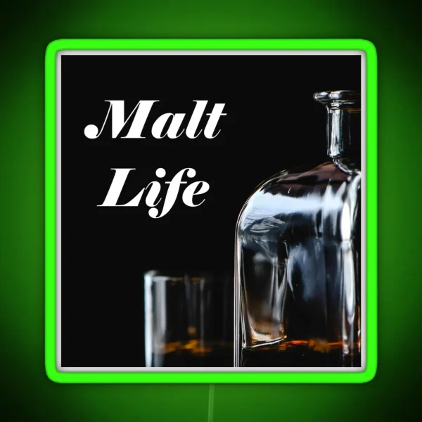 Malt Life V2 RGB Neon Sign