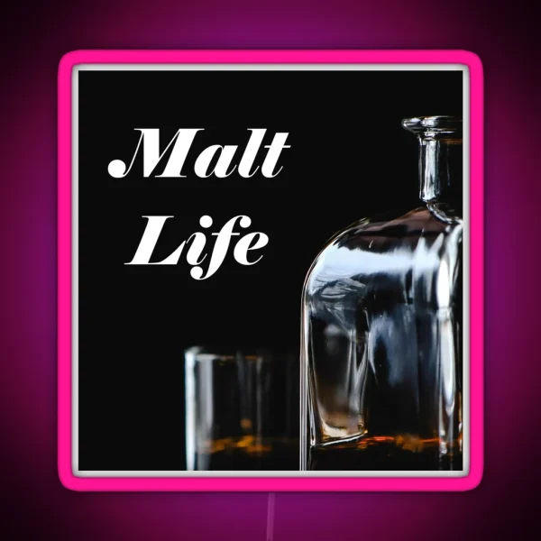Malt Life V2 RGB Neon Sign