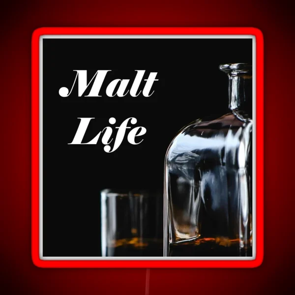 Malt Life V2 RGB Neon Sign
