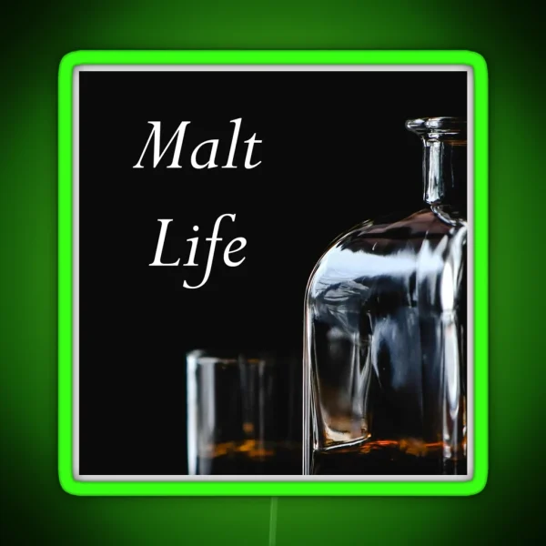 Malt Life V3 RGB Neon Sign
