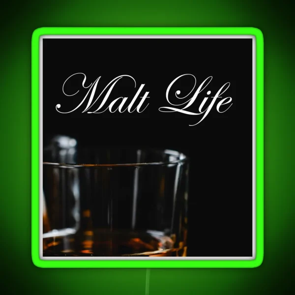 Malt Life V4 RGB Neon Sign