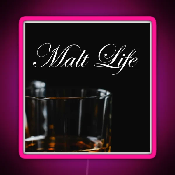 Malt Life V4 RGB Neon Sign