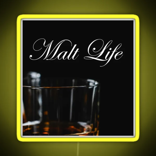 Malt Life V4 RGB Neon Sign