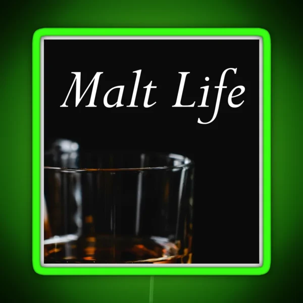 Malt Life V5 RGB Neon Sign