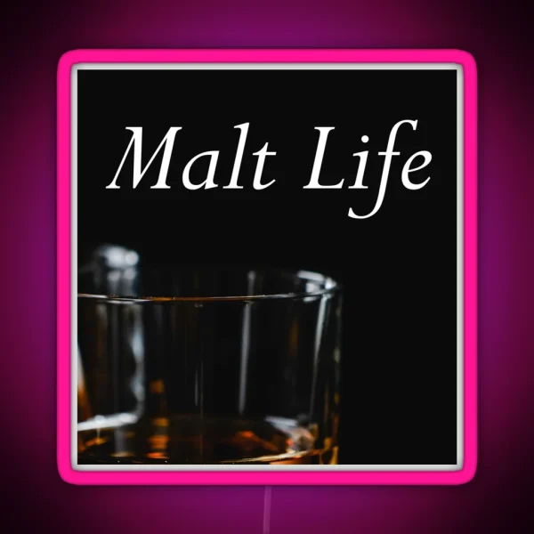 Malt Life V5 RGB Neon Sign