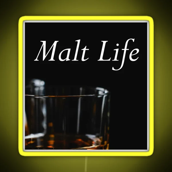 Malt Life V5 RGB Neon Sign
