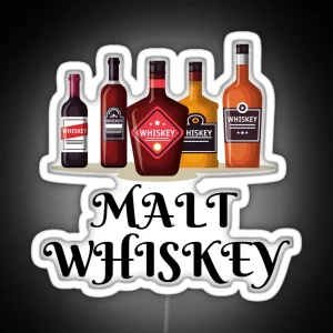 Malt Whiskey RGB Neon Sign