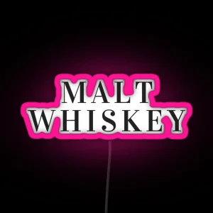 Malt Whiskey RGB Neon Sign
