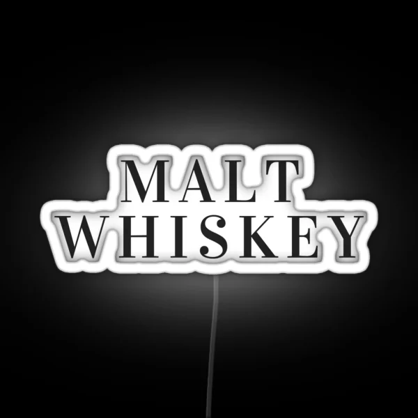 Malt Whiskey RGB Neon Sign