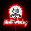 Whiskey Ode to Scotland: Malt Whiskey RGB Neon Sign Display