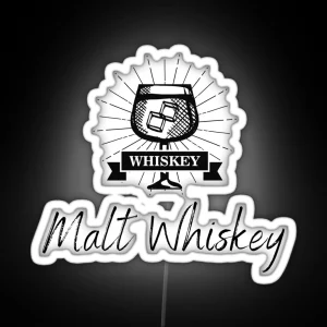 Malt Whiskey RGB Neon Sign